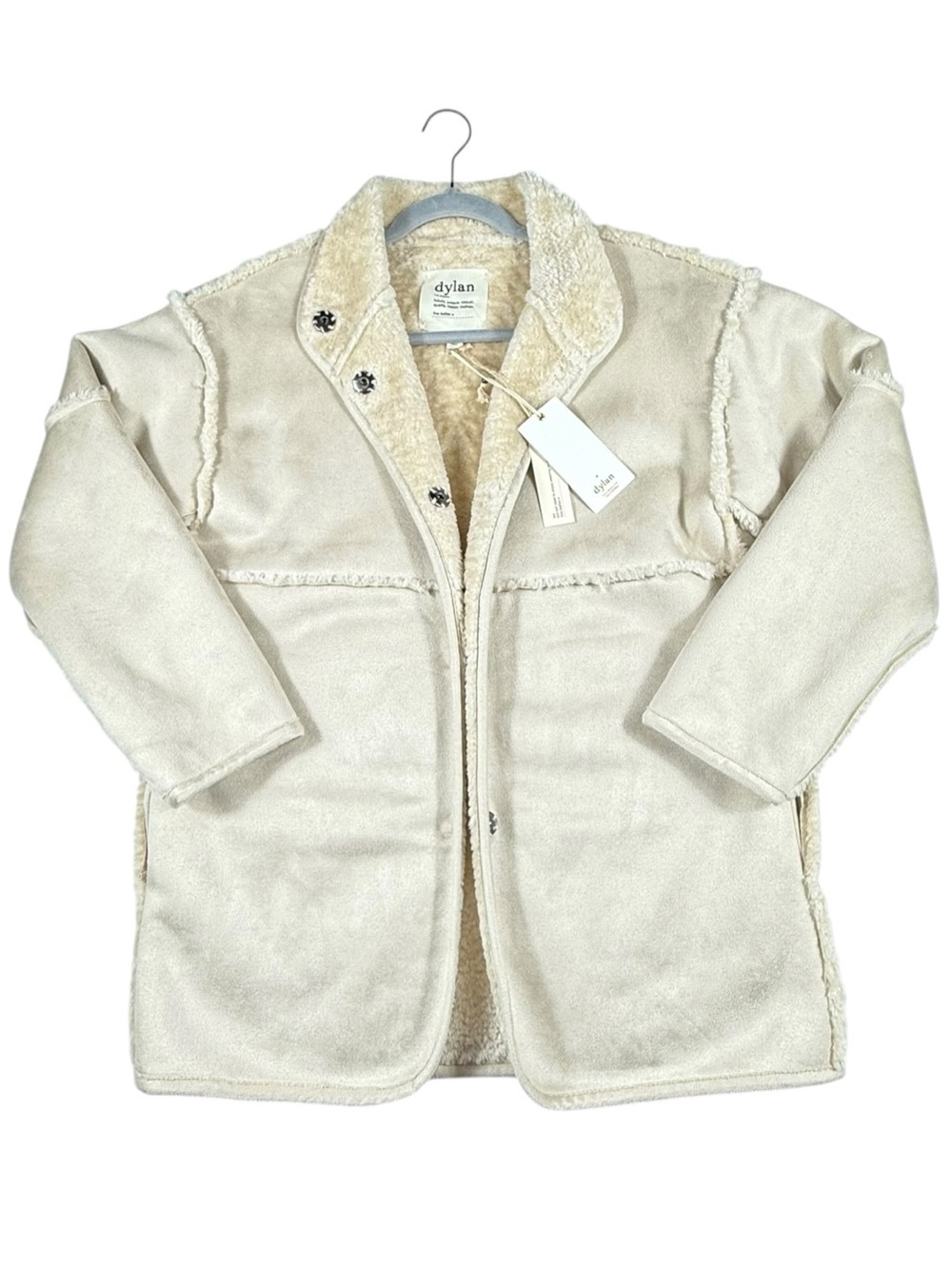 Dylan Faux Sherling coat, NWT, S